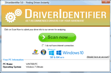 DriverIdentifier - The most simple & easy driver updating tool.